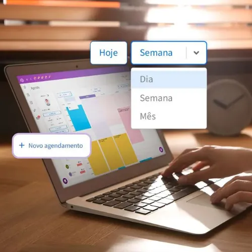Agendamento simples e flexível